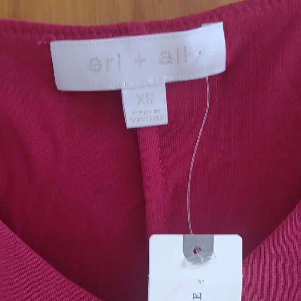 Anthropologie Pink Asymmetrical Tiered Camisole - Picture 3 of 5